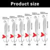 Spinner Baits Fishing Spoons Metal Lures Hard Fishing Lures with Hook for Trout Fishing Tackle Trolling Sequins Baits
