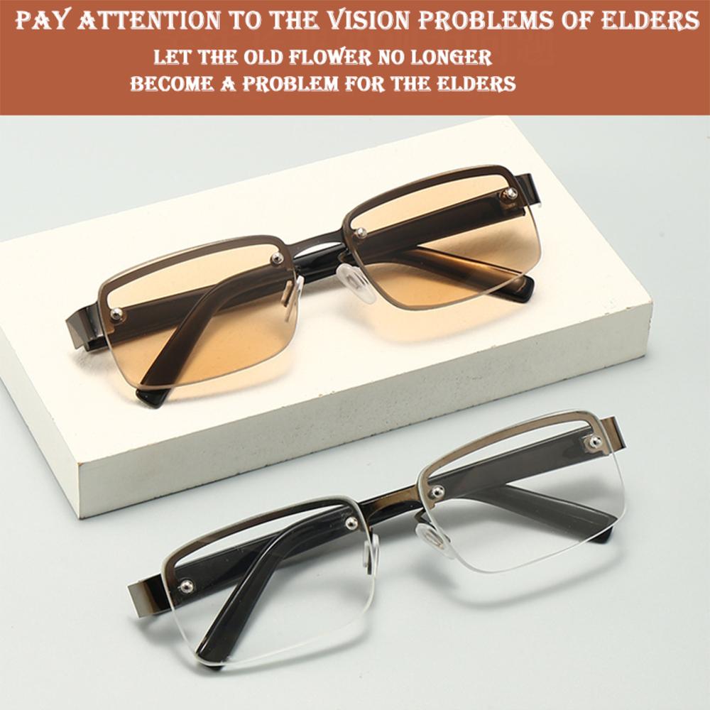 Reading Glasses Men HD Presbyopia Glasses Fashion Eyeglasses Retro Glasses for Men 1.0 1.5 2.0 2.5 3.0 3.5 4.0