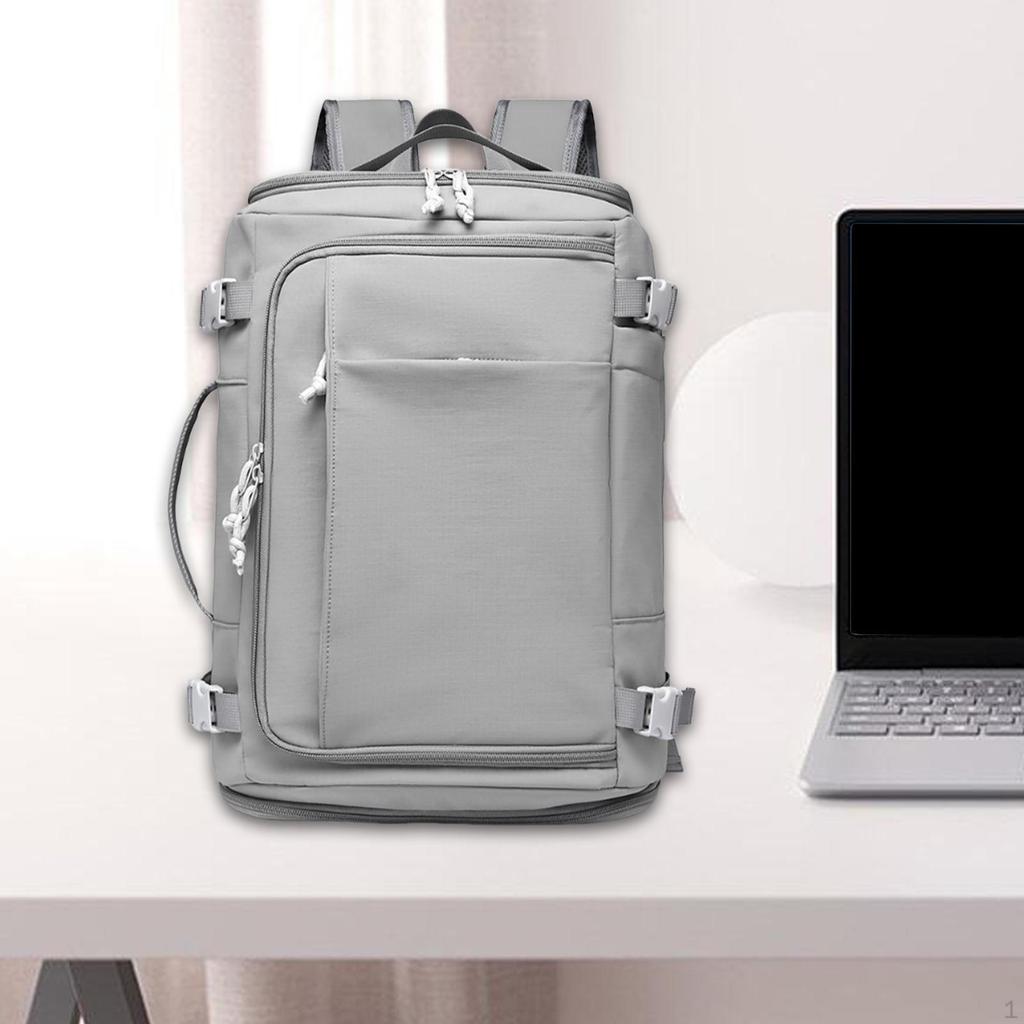 Laptop Backpack Adjustable Shoulder Straps Casual Daypack Wet and Dry Seperation