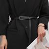 Y2k Waist Belt Alloy Buckle Dress Coat Decorative Waistband Elegant Skinny Waist Straps