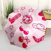 1pc Cowgirl Automatic Open/Close Umbrella, Formal Events - Ideal Gift for Family or Friends, Outdoor Accessory yy251211221