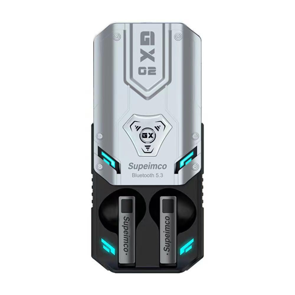 

New Design Award Technical Approval Sword Drawing Sound 45ms Latency for Binaural ANC Noise Bluetooth Wireless Automatic Touch LED Long IPX4 серый