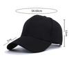 Direct High-End Cotton Baseball Cap Printable Embroidered Hard Top Six-Piece Light Plate Solid Color Cap Hat