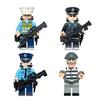 Police Prisoner Thief Series Doll Accessories Building Block