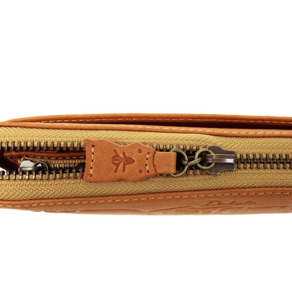 Dakota Animale Round Zipper Long Wallet 0030192 Mustard53