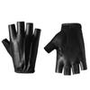 Fitness PU Leather Gloves Riding Cycling Gloves Motorcycle Fingerless Mittens  Driving Fishing