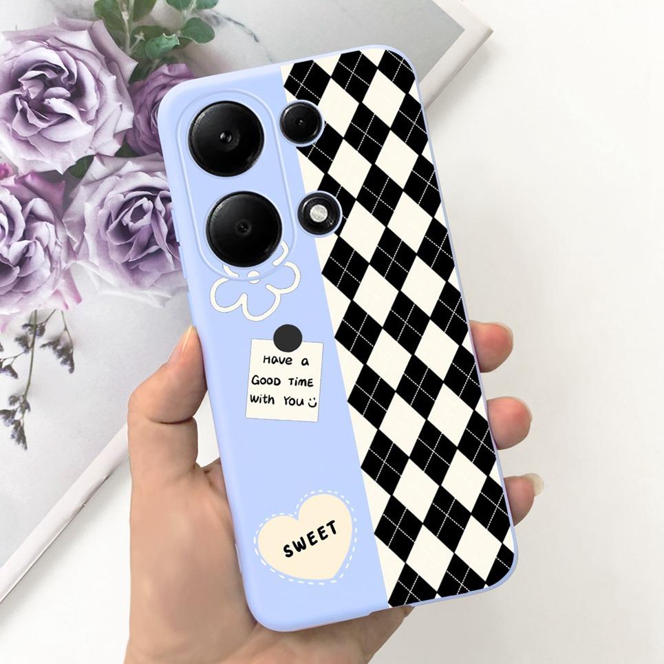 For Xiaomi Redmi Note 13 Pro 4G 5G Case Redmi Note 13 Pro Plus Note13 4G Cover Funda Coque Luxury Silicone Soft TPU Phone Mask