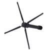 Flute Holder Foldable 4-Leg Stand Clarinet Rest Rack Base Lightweight&Compact