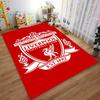 Tappetino per pavimenti disegnato Liverpool FC, adatto come tappetino antiscivolo per il soggiorno o il divano della camera da letto