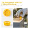 6Pcs Durable Queen Bee Rearing Box Plastic Bee Rearing Tool Ventilated Queen Bee Cage  Beekeeping