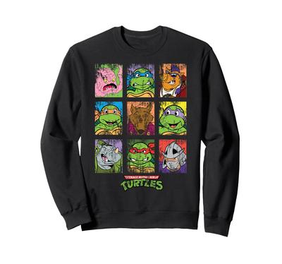 Teenage Mutant Ninja Turtles Grupprutig Antik Sweatshirt