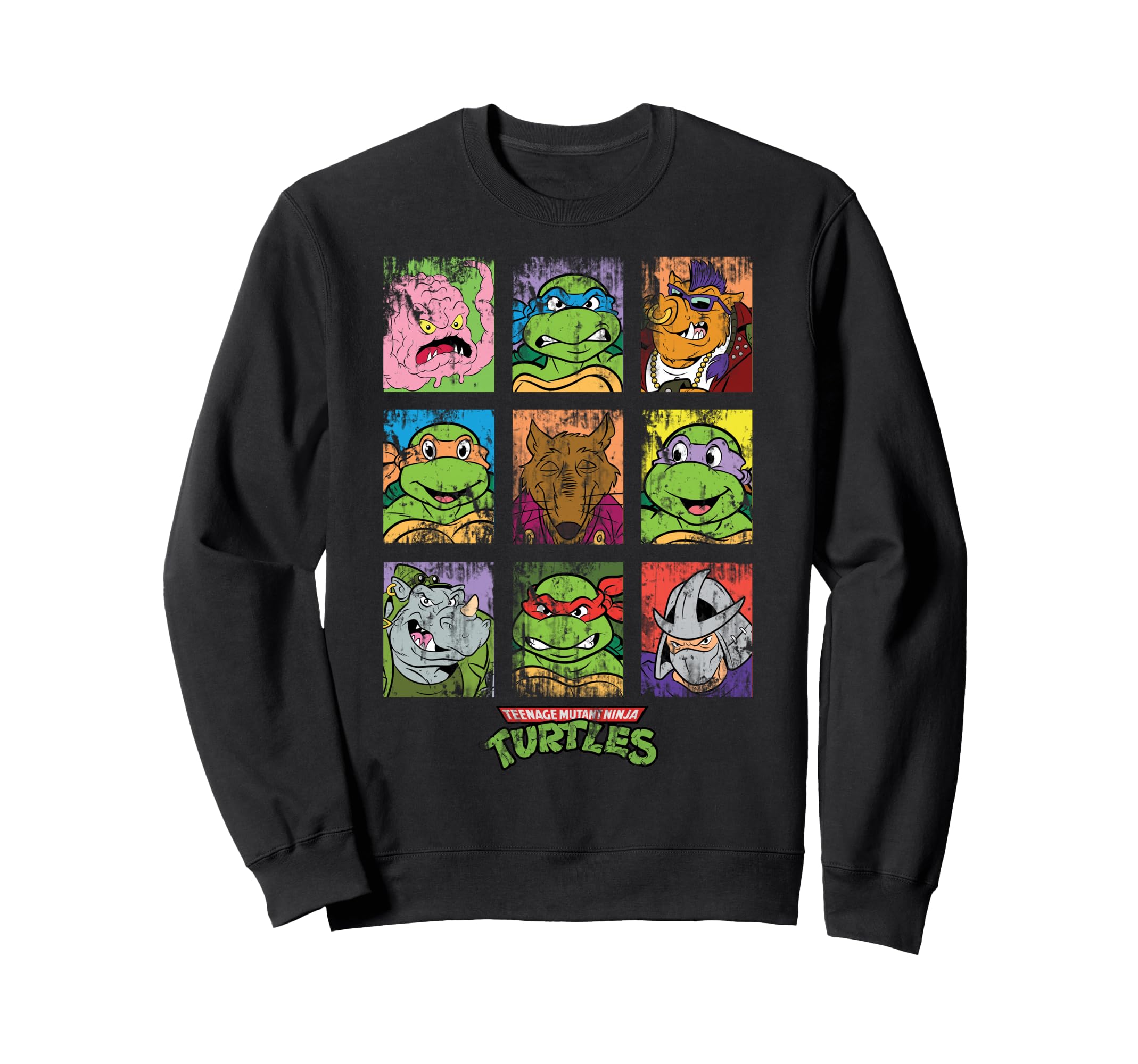 

Teenage Mutant Ninja Turtles Group Grid Antique Sweatshirt