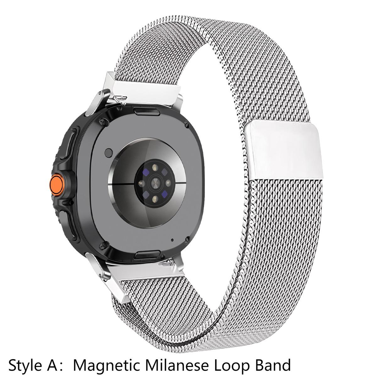 

Milanese Loop Band for Samsung Galaxy Watch Ultra 2025 47mm Strap 8 40mm 44mm 8Classic 46mm Magnetic Stainless Steel Bracelet Watch 8 Classic 46mm