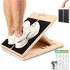 Adjustable Wooden Incline Board for Calf Stretching & Rehab