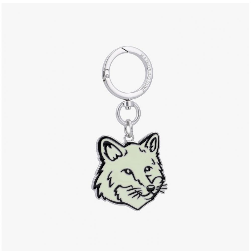 Maison Kitsune Брелок с большой головой лисы Pm06900am1002 PM06900AM1002 0479