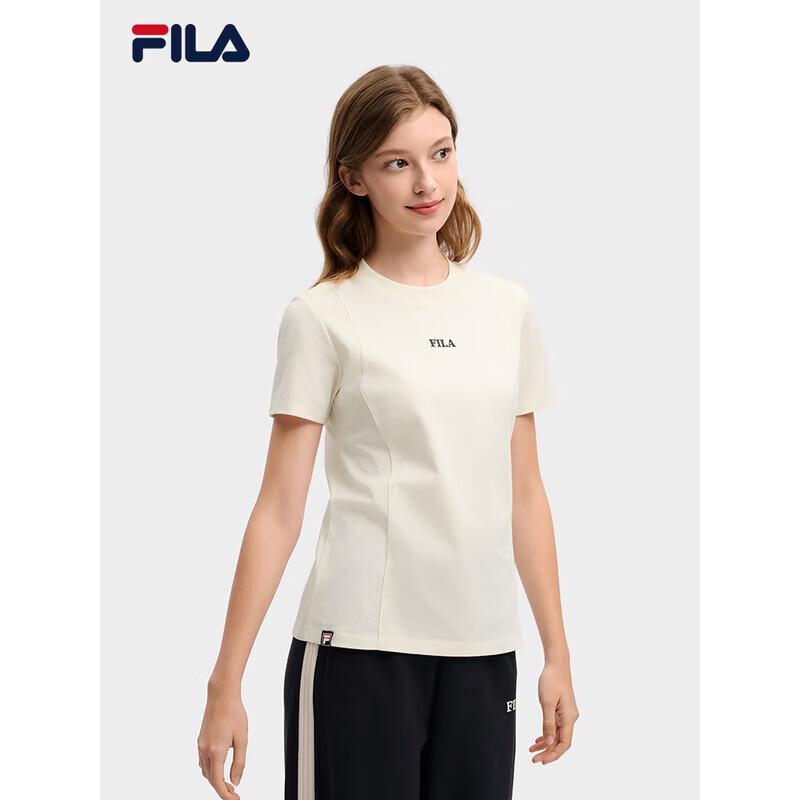 

FILA Women s Embroidered Logo Cotton T-Shirt L