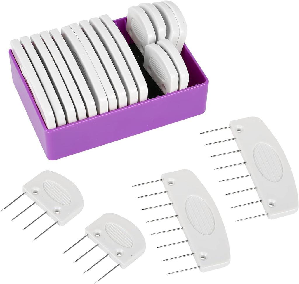 Lavender Purple Knitting Shaping Pins for Shawl and Scarf DIY