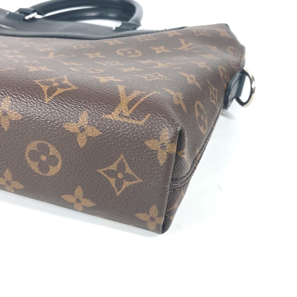 Louis Vuitton M54019 MonogramMacassar Porto Document Jour PDJ 2WAY Hand Bag