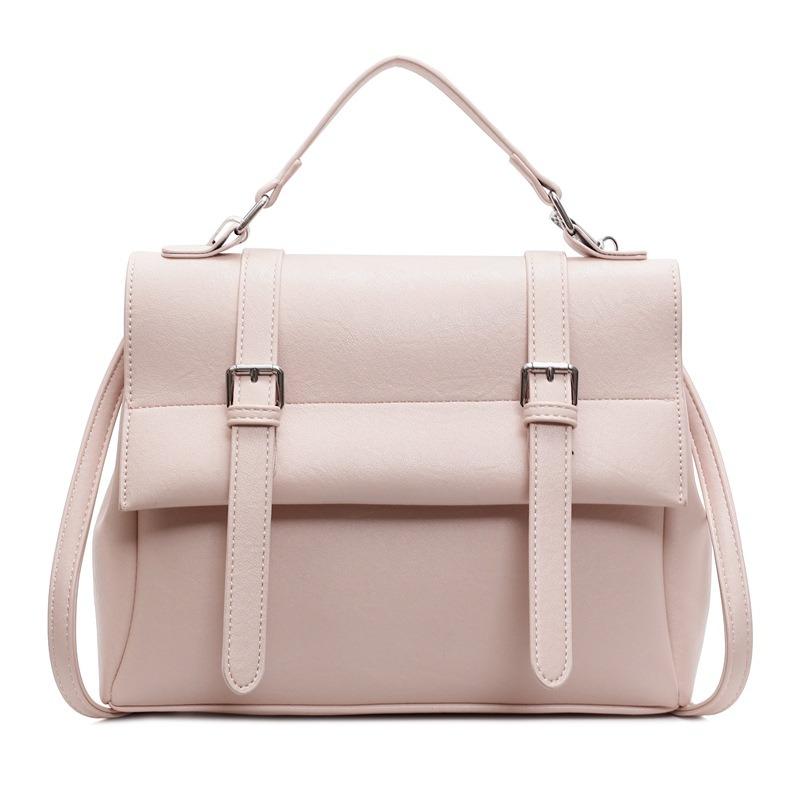 New retro simple handbag girls casual versatile single backpack