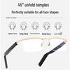 Sleek AI Smart Glasses with Touch Control: Make/Answer Calls & Voice Translation via Bluetooth