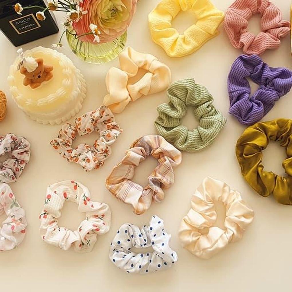 Damen (14 Farben) Mittlere Gopchang Haargummi-Kollektion