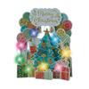 Sanrio Christmas Light Melody Colorful Lighted Balloons and Message Greeting 109789 Card, & Card, Tree, Card, Card, JXPM10-4,