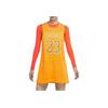 Jordan Logo Print Breathable Basketball Sleeveless Dress Women Dress Yellow DO5030-705