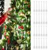 24pcs 10cm Acrylic Icicles Christmas Ornaments for Christmas Tree Wedding Party Decoration