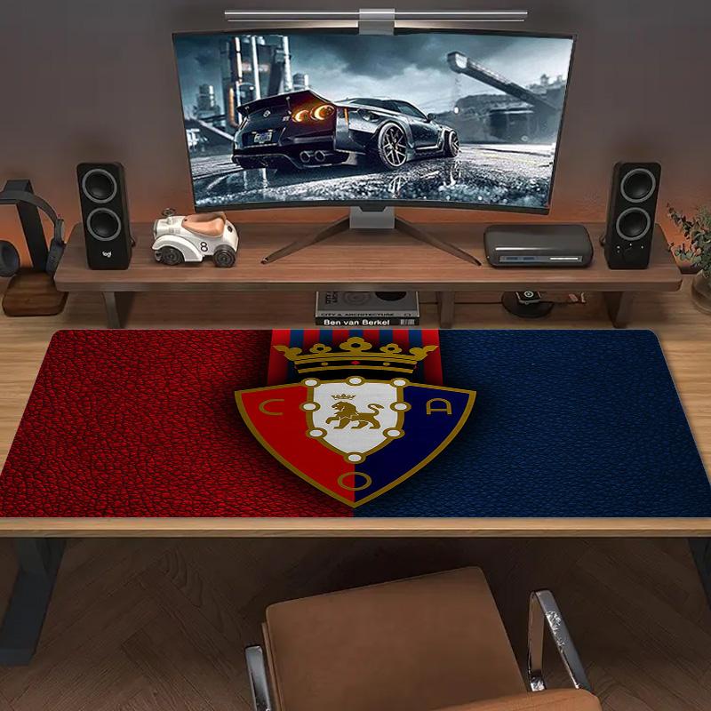 CA Osasuna Print Cushion Non-slip Laptop Tablet Big Mousepad XXL Mat Mini PC Playmat With Lock edge
