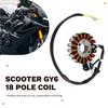 Magneto Assembly For GY6 125 150Cc 152QMI 157QMJ Electronic Motorcycles Rotor Stator Flywheel Generator Coil