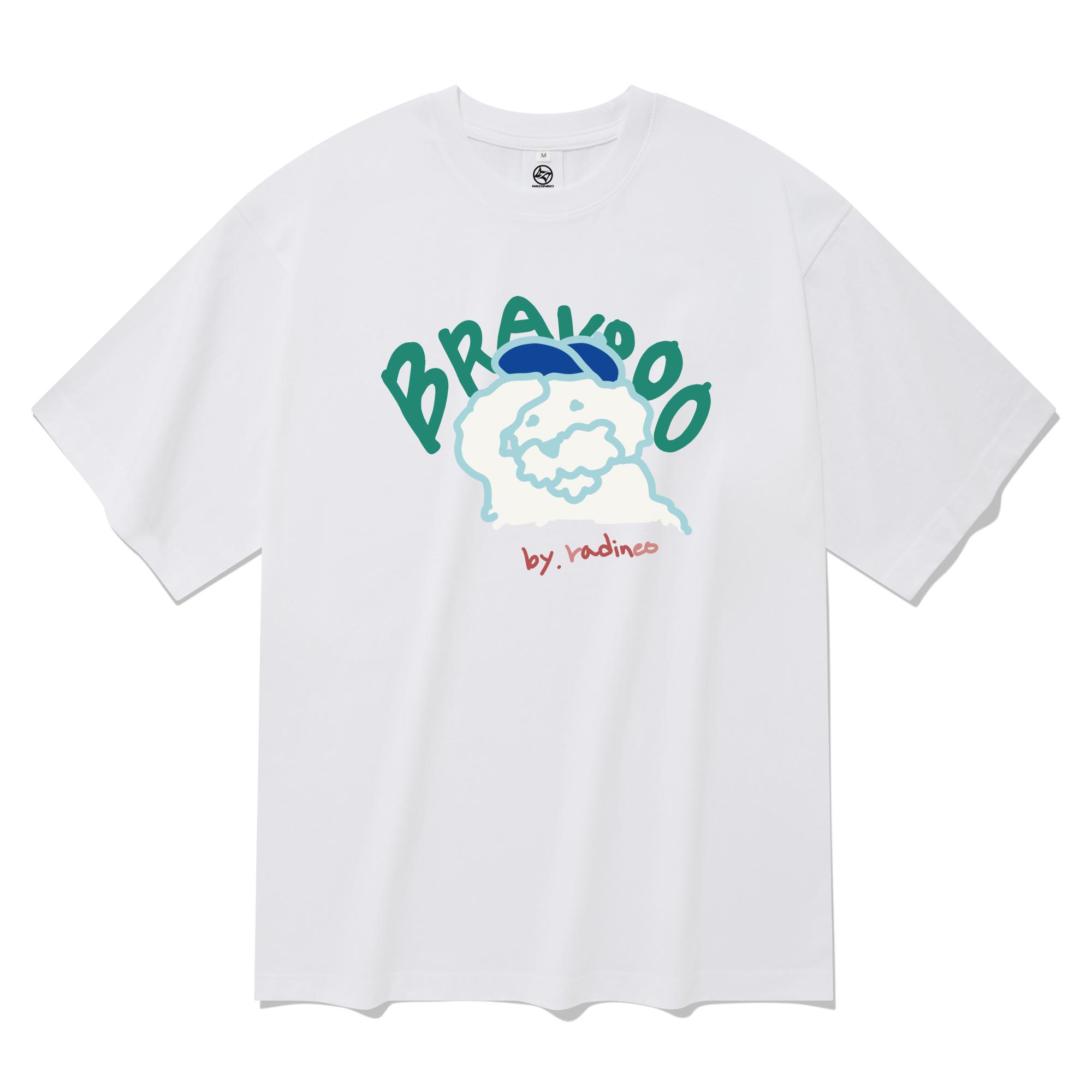Radineo Bravo Short Sleeve T-Shirt White White (White)/S