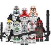 Star Wars Minifigures Lego Clonetroopers Blocks Toys