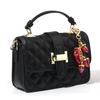 Fashion Strawberry Daisy Bag Pendant Keychain Summer Fruit Strawberry Pendant Keyring Ladies Bag Accessory Gift