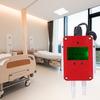 LCD Intelligent Digital Air Transmitter Air Pressure Sensor DC 24V 4 20mA for Ward Ventilation+  500Pa