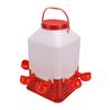 Chick Waterer 10L Large Capacity Chicken Feeder Plastic Poultry Water Fountain for Ducks