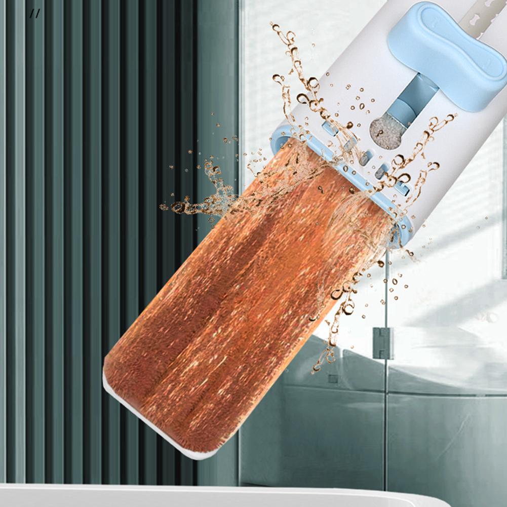 Effortless Cleaning with Compact Hands Mop Designed for Small Households