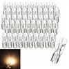 SODOI 50pcs T5 Stealth Halogen 2W High Intensity Car Meter Ball Valve Wedge