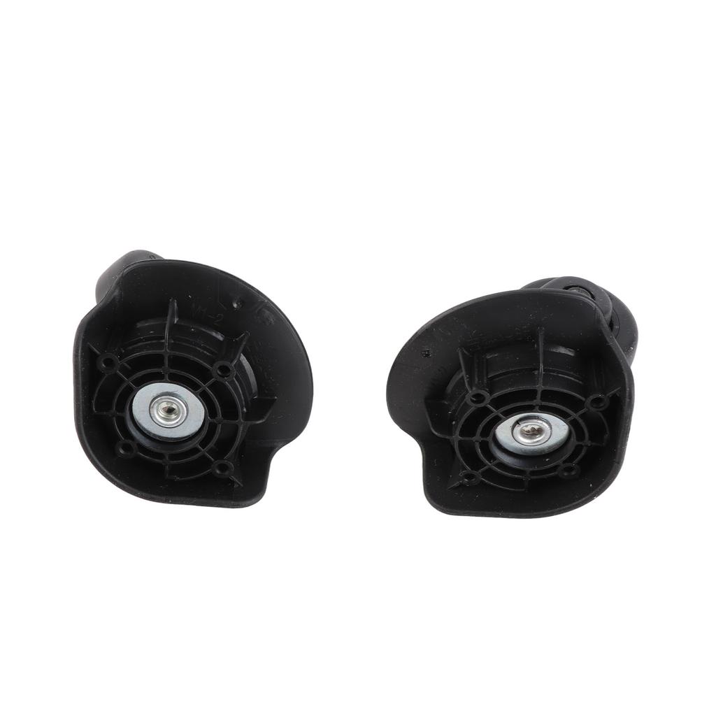 A Pair A65 Black Suitcase Mute Wheel Universal Luggage Replacement Outdoor SuppliesS