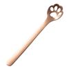 1PC Creative Cute Cat Claw 304 Stainless Steel Spoon Hollow for Ice Cream Coffee Tea Dessert Spoon Kitchen Tableware Accessories