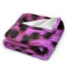 Leopard Texture Flannel Blanket Spring  Warm Soft Throw Blanket for Children Couch Chair Aesthetic Bedspread Sofa Bed Cover
