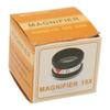 15X Pocket Magnifying Glass Black Desktop Magnifier Jewelry Magnifier for 15X Archaeology Tool