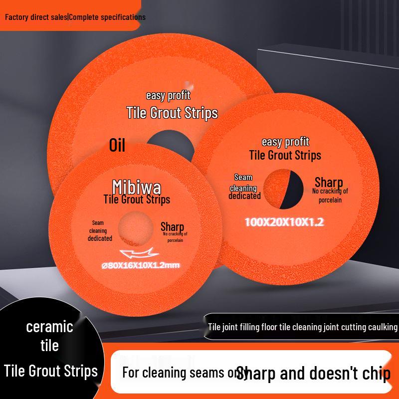 Diamond Grout Removal Disc & Grinder Tool for Tile Cleaning