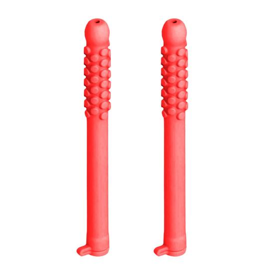 1/2Pcs Chewable Essential Oil Breath Stick Stress Anxiety Relief Fruit Flavors Concentration Improving Reusable Kids Adults Silicone Chew Stick