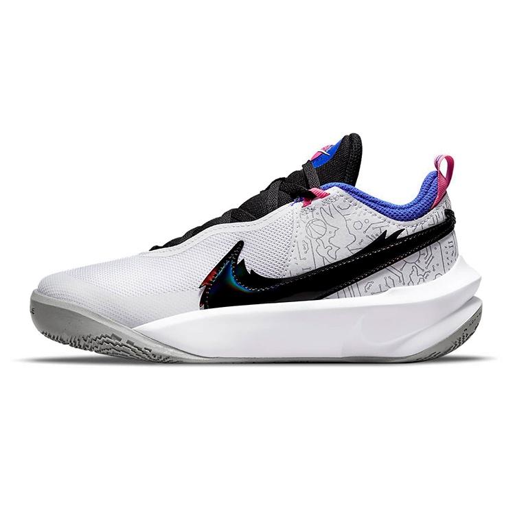 (GS) Nike Space Jam x Team Hustle D10 SE Computer Chip Kids DH8053-100 EU 40