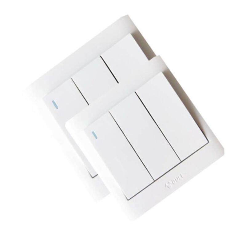 BULL G32K311 Type 86 Three-Gang Single Control Wall Switch