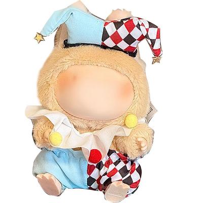 Puppenkleidung, 17cm Puppenkleidung, Puppenkleidung, BJD Zubehör, Niedliche Puppenkleidung, Bekleidungsteile, Plüschpuppe, Nur Puppe (Keine Kleidung), Stehend,