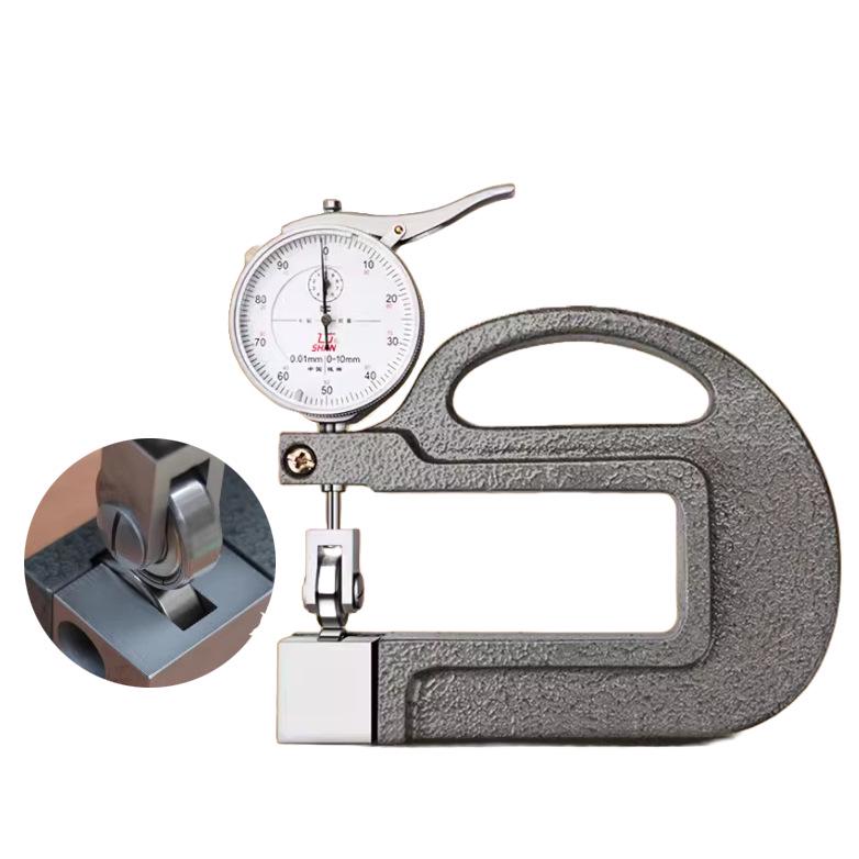High-Precision Digital Roller Film Thickness Gauge Mechanical 0-10*100