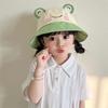 Kids Sun Hat Wide Brimmed Bucket Hat Cartoon Outdoor Children's Hat