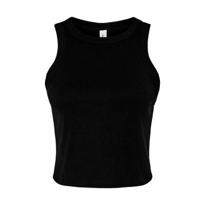 Womens/Ladies Micro-Rib Racerback Tank Top