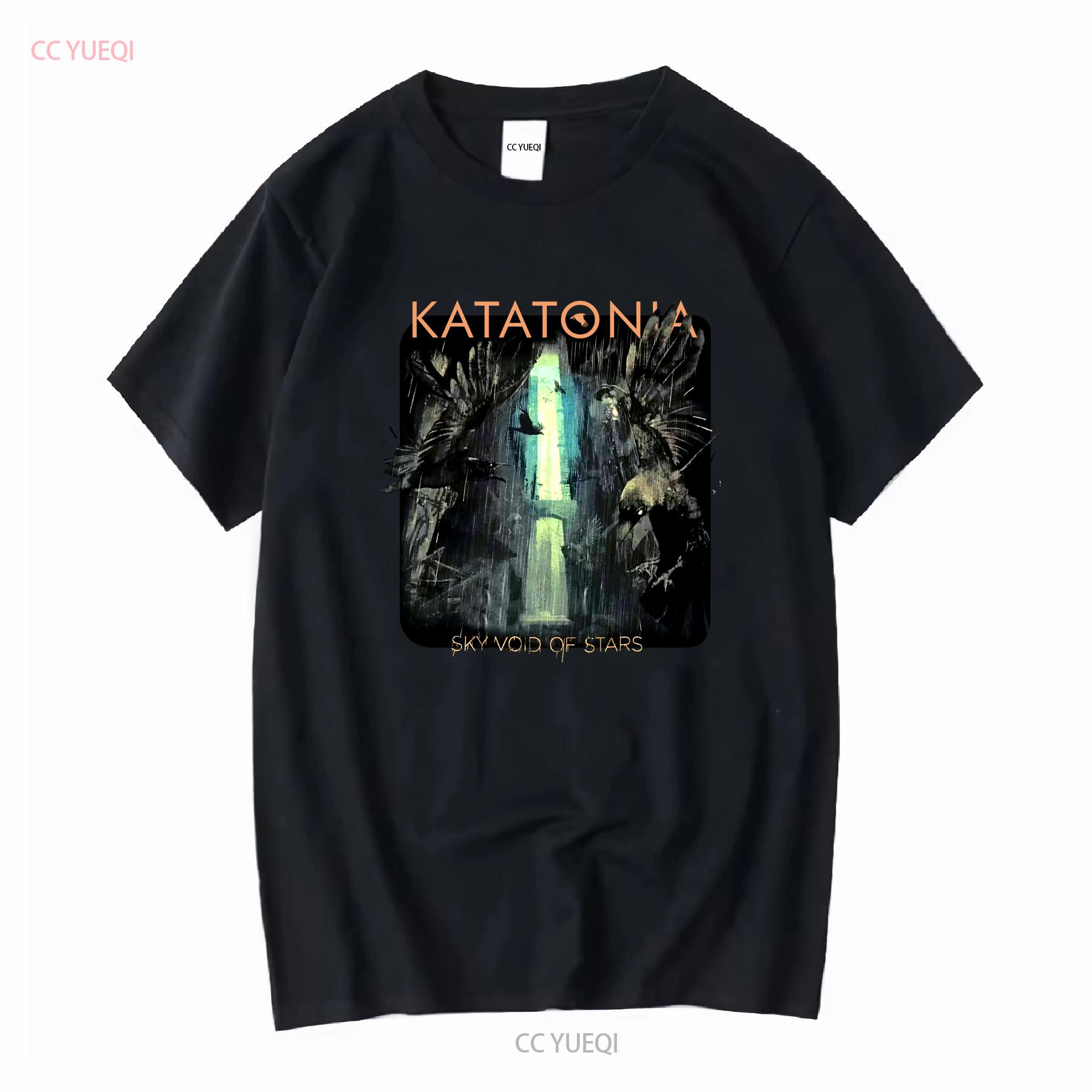 

Katatonia SKY VOID OF STARS w 2023 US Tour Dates XL T Shirt METAL vintage Washed Casual Stylish Slightly Versatile 4XL